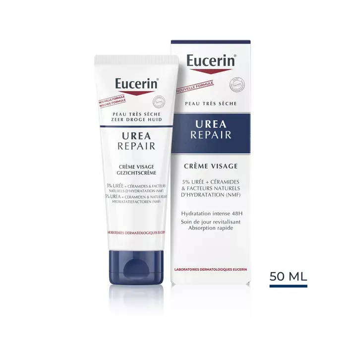 EUCERIN UreaRepair Créme Visage 5% d'Urée