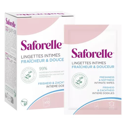 Saforelle Lingettes Intimes - Format Single (par unité)