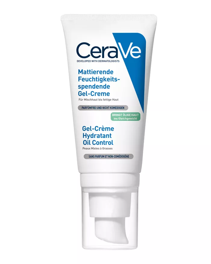 CeraVe Gel-Créme Hydratant Oil Control - Peaux Mixtes é Grasses, 50ml