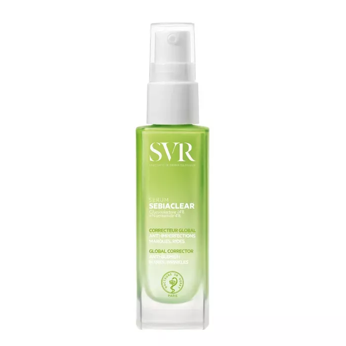 SEBIACLEAR Sérum Correcteur Global Anti-Imperfections é Peaux Grasses é Tendance Acnéique, 30ml