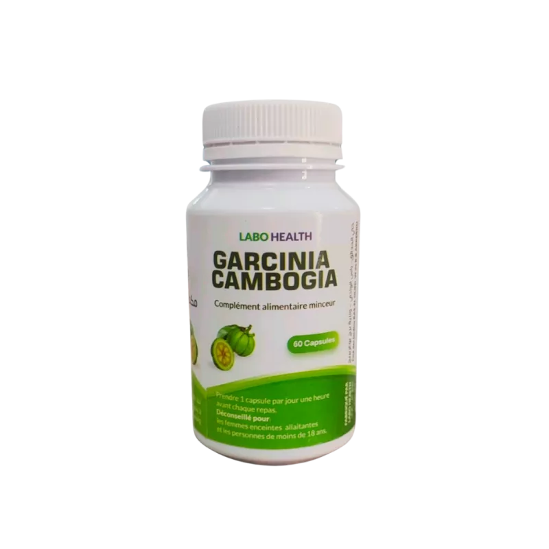 LaboHealth Garcinia Cambogia - Complément Alimentaire Gestion du Poids - 60 Comprimés