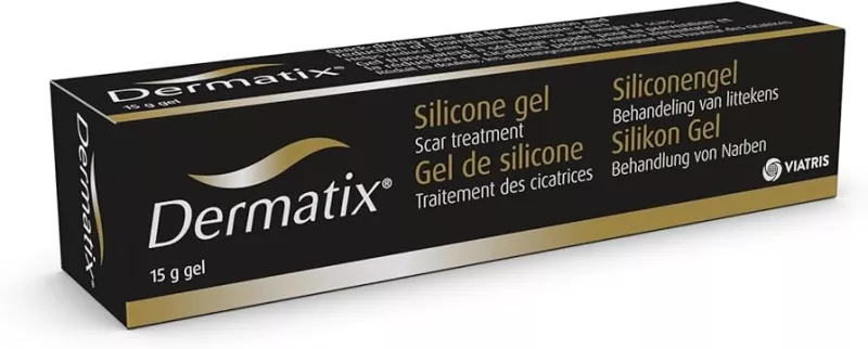Dermatix Gel Silicone - Réduction et Prévention des Cicatrices Hypertrophiques et Chéloédes - 15g