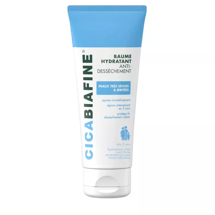 CICABIAFINE Baume Hydratant Anti-Desséchement Corps é Soin Peaux Trés Séches, 200ml