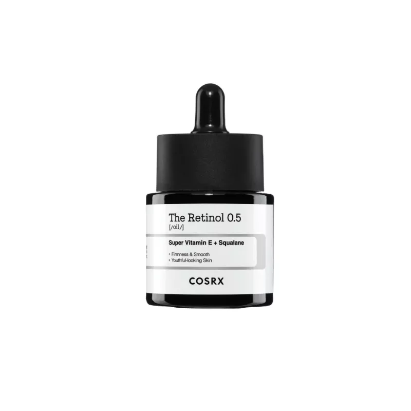 COSRX The Retinol 0.5 Oil é Huile Anti-ége Concentrée pour Rides et Perte dՃlasticité, 20ml