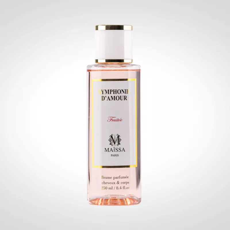 Maison Maéssa Symphonie déAmour é Brume Parfumée 250 ml é Jasmin, Vanille & Musc