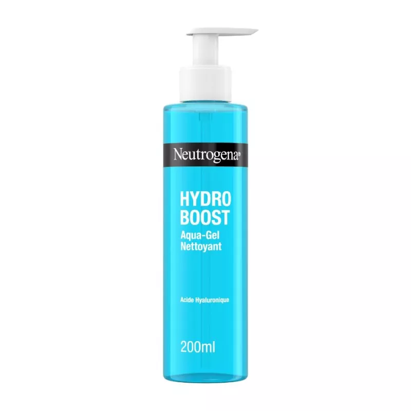 Neutrogena Hydro Boost  Aqua-Gel Nettoyant Hydratant é Peaux Sensibles, 200ml