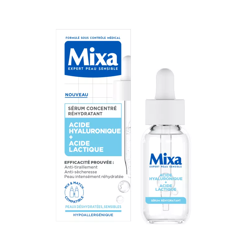 Mixa Sérum Concentré Réhydratant é Peaux Déshydratées et Sensibles