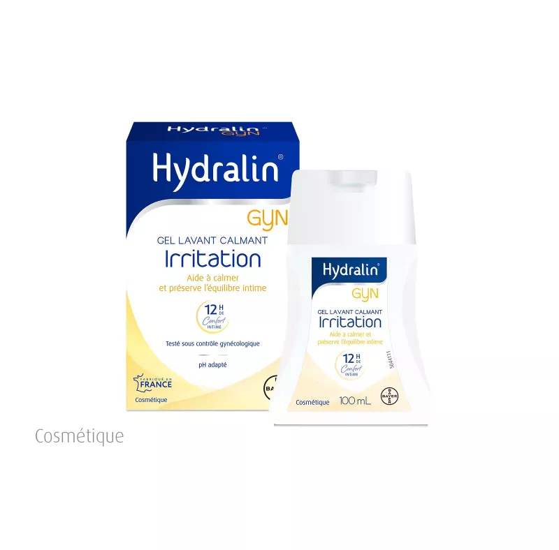 HydralinGyné Gel Lavant Calmant Irritation - Hygiéne Intime - 200 ml