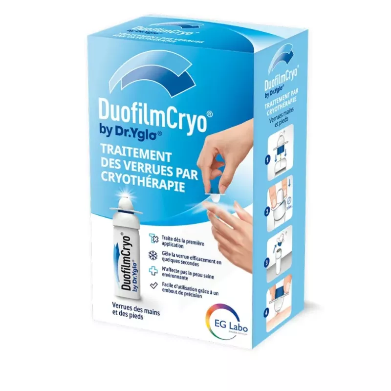Duofilm Cryo Kit é Traitement Verrues Par Cryothérapie 50ml + Applicateur