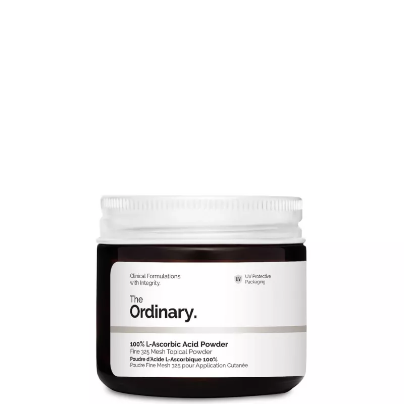 The Ordinary 100% L-Ascorbic Acid Powder é Vitamine C Pure en Poudre 20g