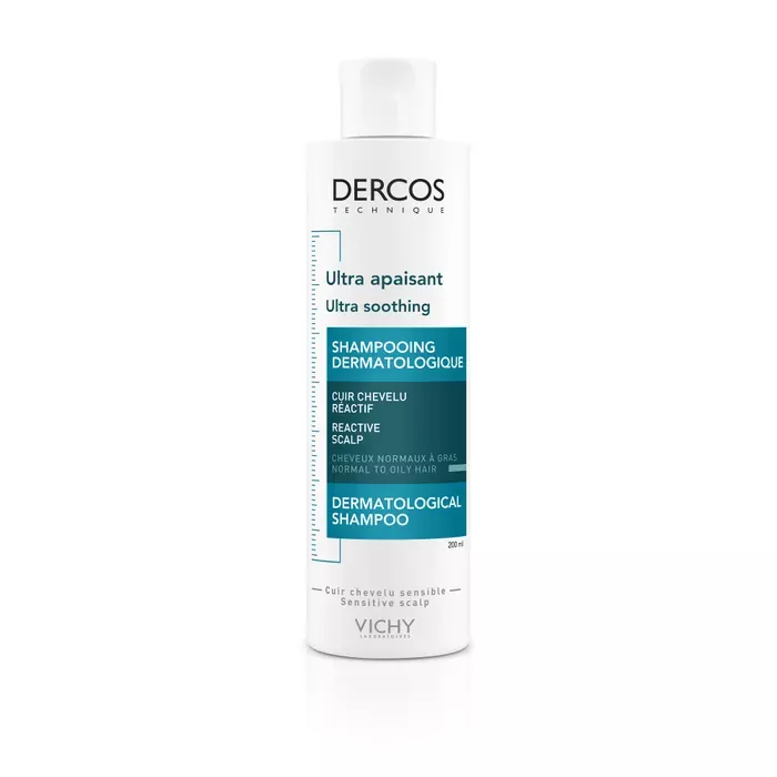 VICHY Dercos - Shampooing Ultra Apaisant Cheveux Normaux é Gras
