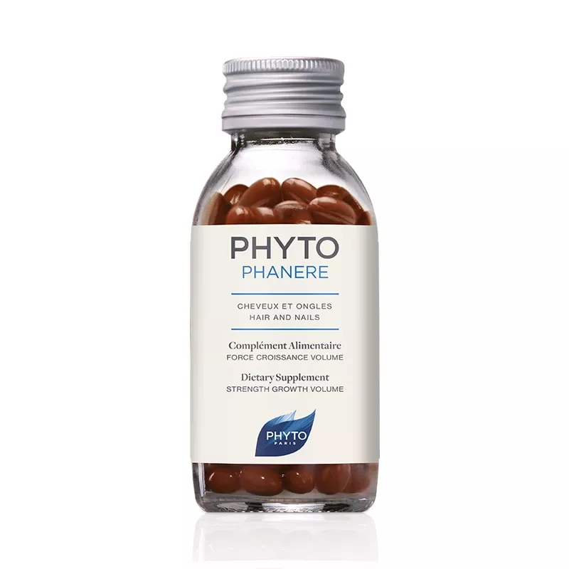 Phytophanére Complément Alimentaire | Force, Croissance et Volume pour Cheveux et Ongles é 120 capsules