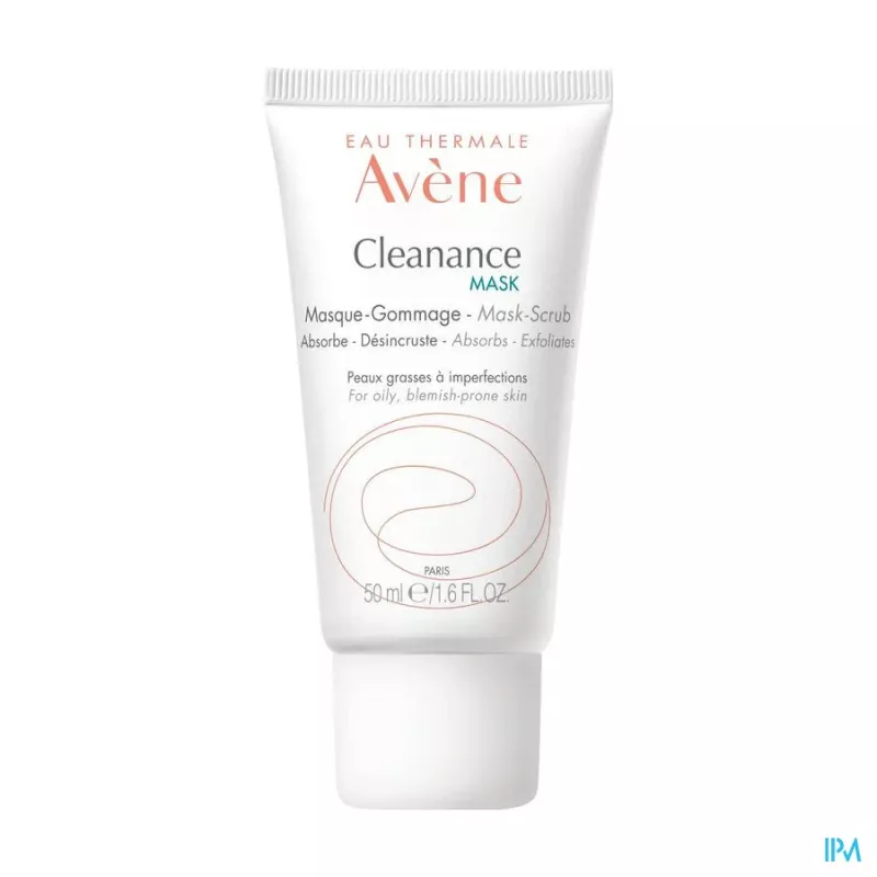 Avéne Cleanance Masque gommage absorbe desincruste é 50ml