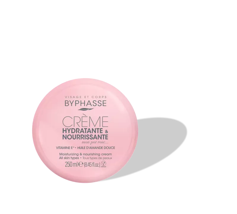Byphasse Créme Hydratante & Nourrissante 250ml - Soin Intense Visage & Corps