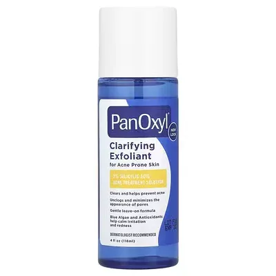 Panoxyl Exfoliant Clarifiant 2% Acide Salicylique - 118ml - Peaux é Imperfections