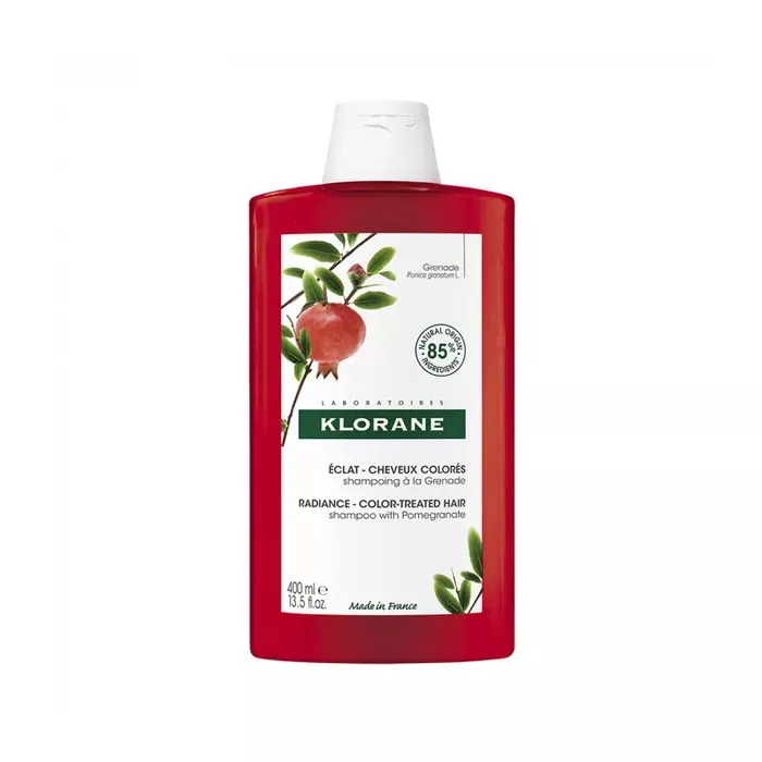 Klorane Shampooing éclat é la Grenade é Cheveux Colorés é 400 ml