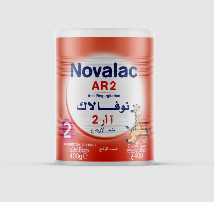 Novalac AR 2ème âge – Lait Anti-Régurgitation – 400 g