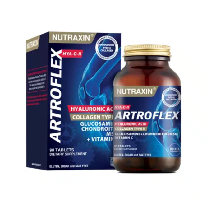 NUTRAXIN Artrofort Hyaluronique + Collagène – 90 Comprimés