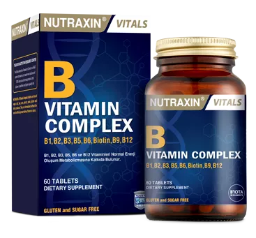 Nutraxin Complexe Vitamine B – 60 comprimés