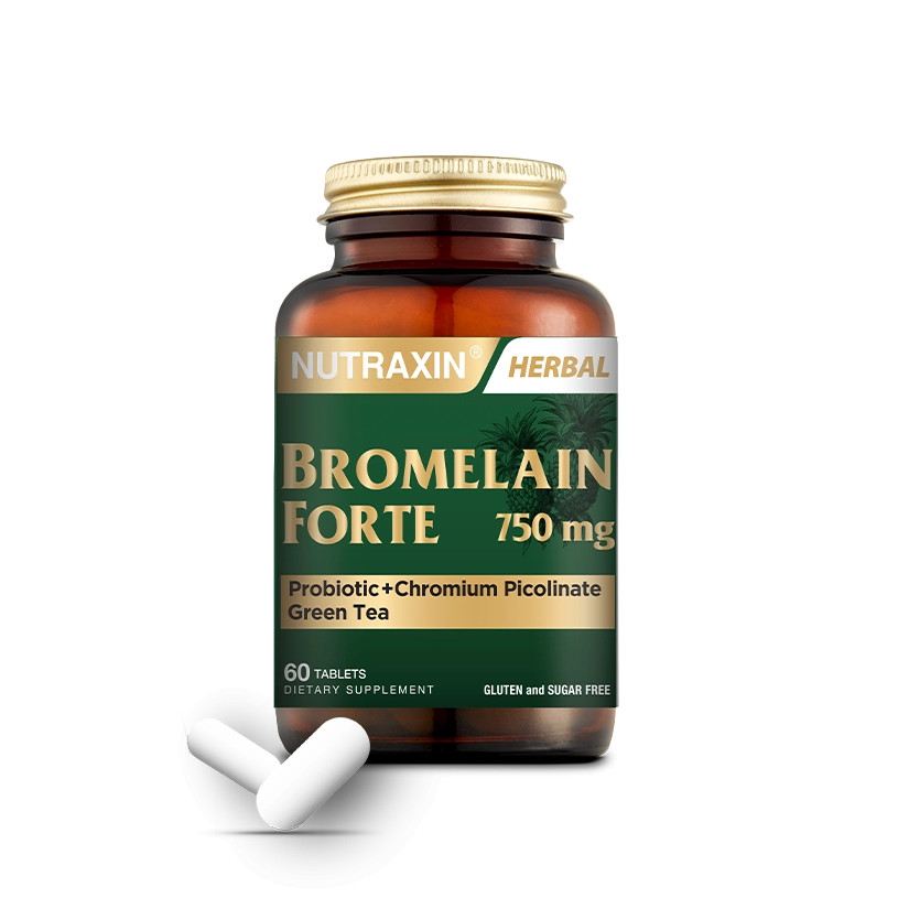 NUTRAXIN Bromelain Forte 750 mg – 60 Comprimés
