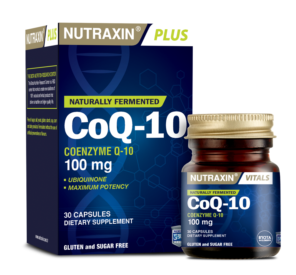 NUTRAXIN Coenzyme Q10 – 30 Capsules