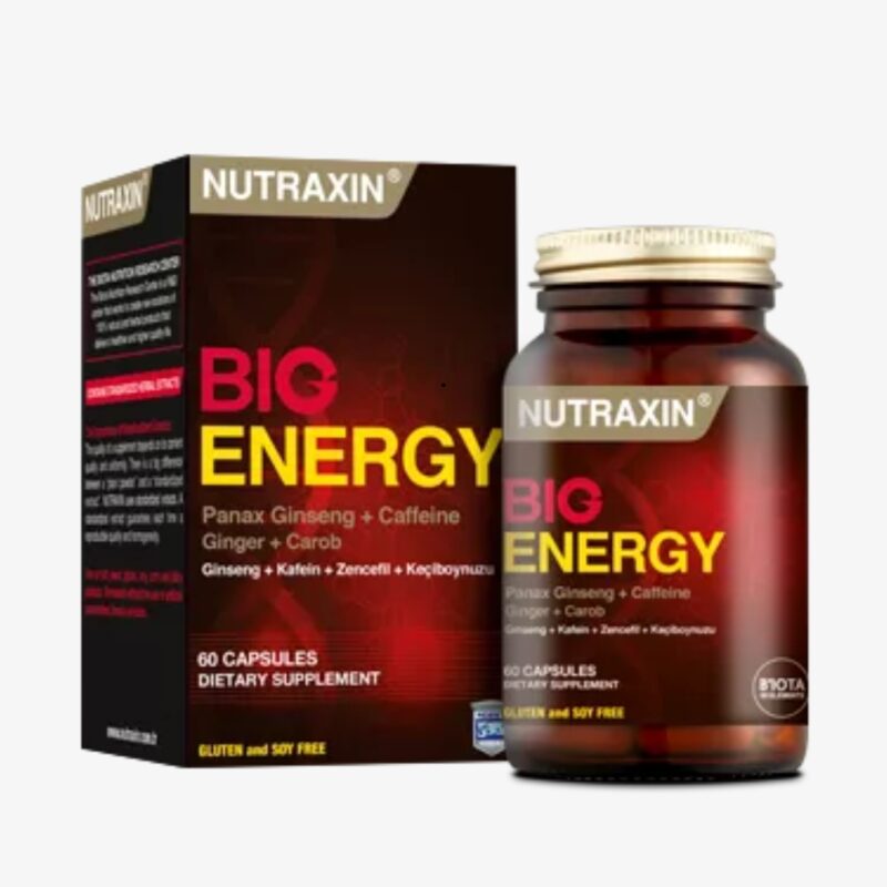 NUTRAXIN Big Energy – 60 Capsules