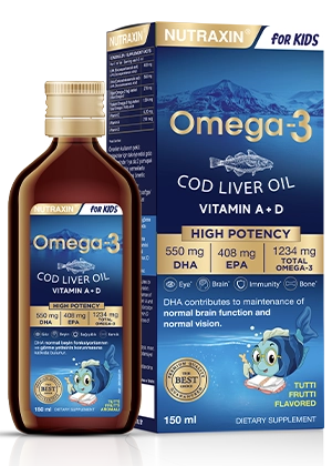 Nutraxin Omega-3 for Kids – 150 ml