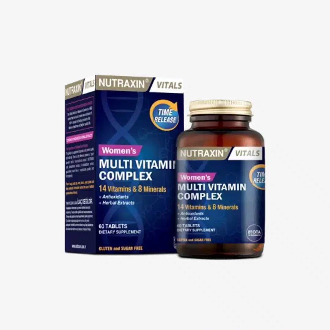 Nutraxin Multivitamin Complex | Femme – 60 comprimés