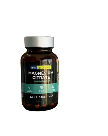 BPN Magnésium Citrate – Complément Naturel Anti-Stress & Énergie – 90 Gélules 250 mg