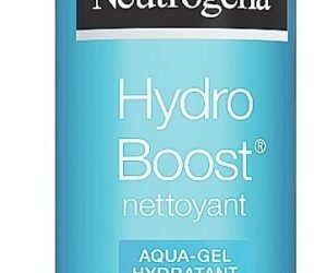 Neutrogena Hydro Boost Aqua-Gel Nettoyant hydratant à l’acide hyaluronique pour une peau propre, douce et fraîche