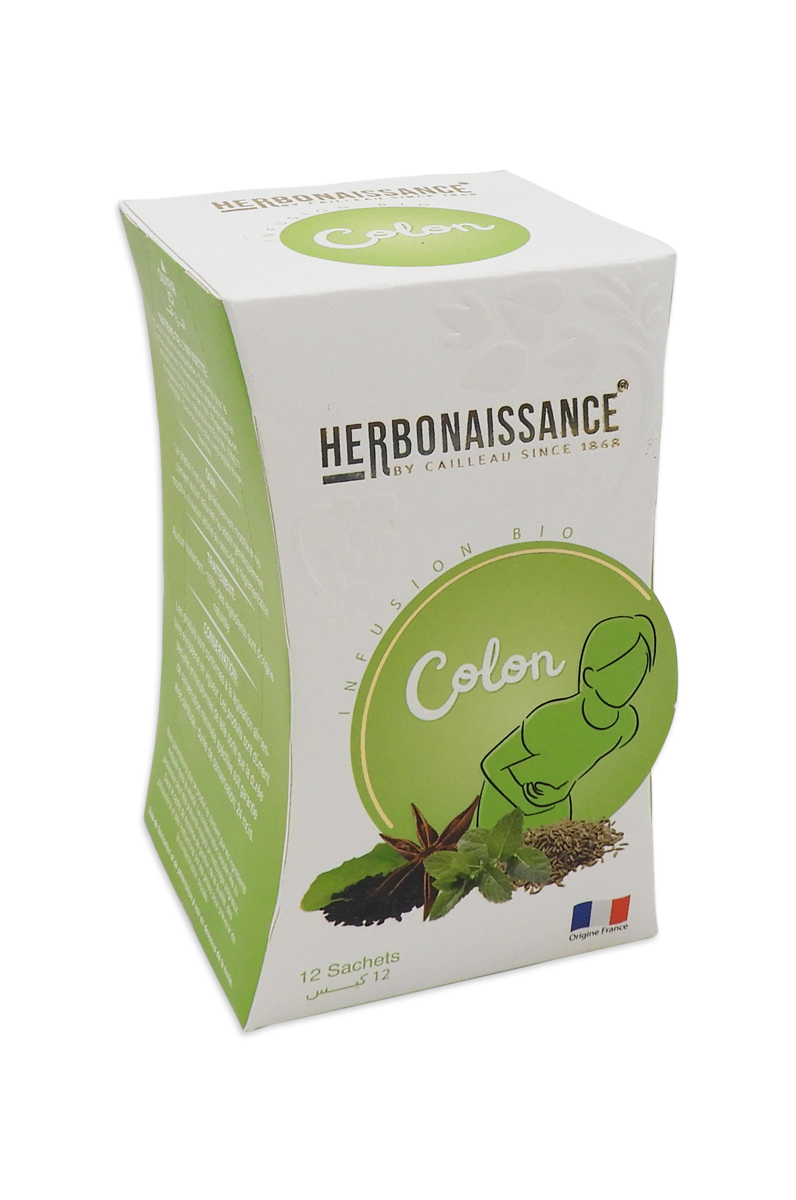 Herbonaissance Colon – Infusion gaz et ballonnements