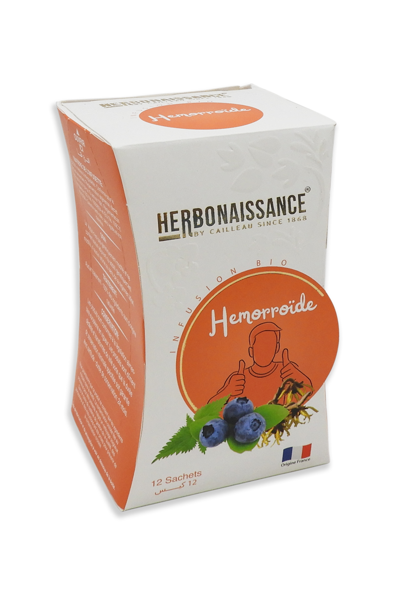 Herbonaissance Hemorroides – Infusion confort veineux