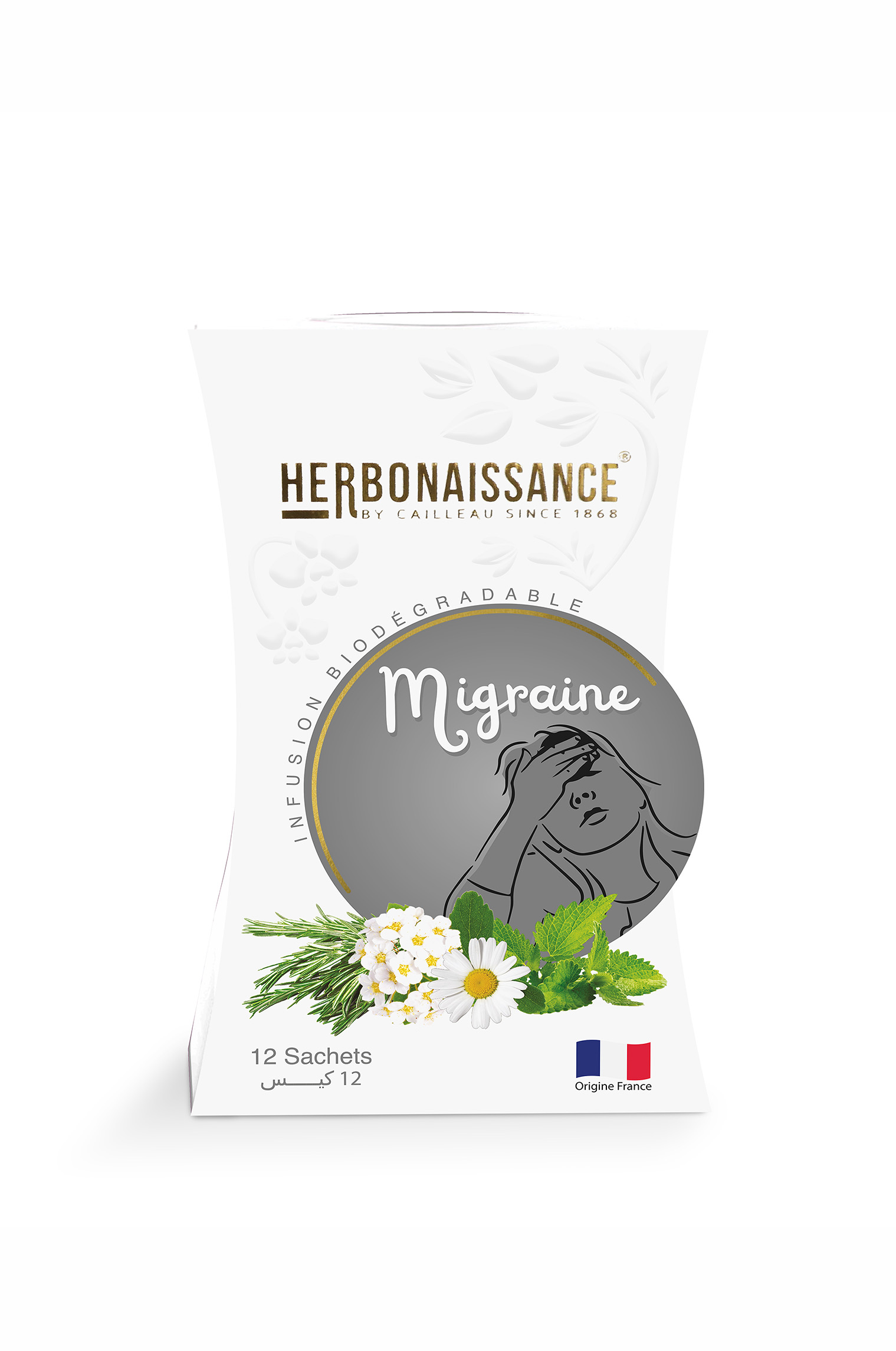 Herbonaissance Migraine – Infusion maux de tête