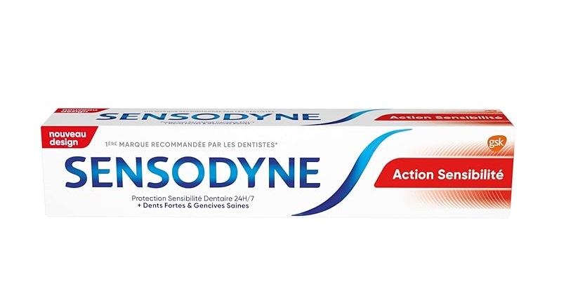 Sensodyne Dentifrice Action Sensibilité 75 ml