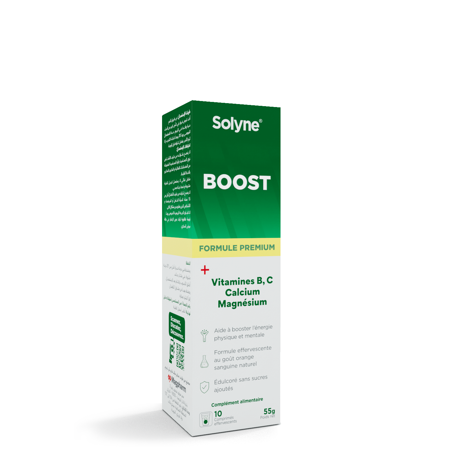 Solyne BOOST Comprimés Effervescen