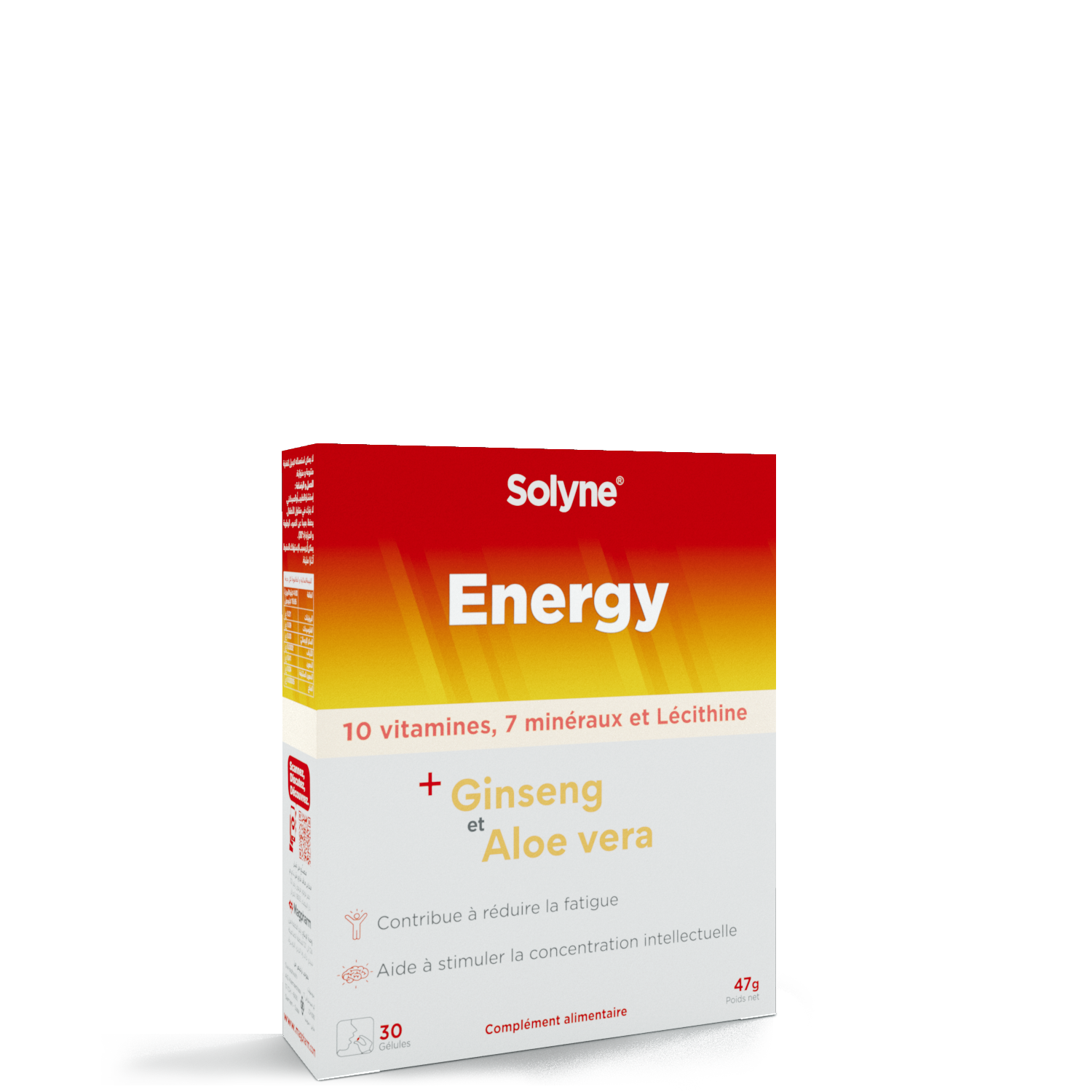Solyne Energy Gélules Complément alimentaire 30 Gélules