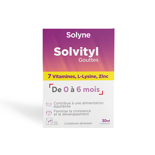 Solyne Solvityl Gouttes Gouttes 30 ml