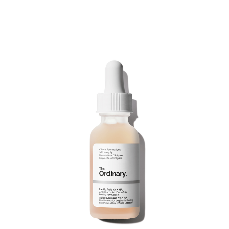 The Ordinary Acide Lactique 5% + HA – Sérum Peeling Doux (30ml)
