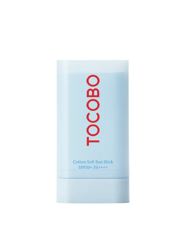 TOCOBO Cotton Soft Sun Stick SPF50+ PA++++ – Stick Solaire Matifiant & Doux (19g)