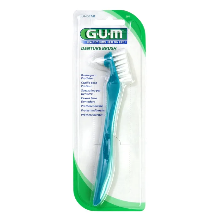 Gum DENTURE BRUSH 201 - Brosse Pour Prothèse
