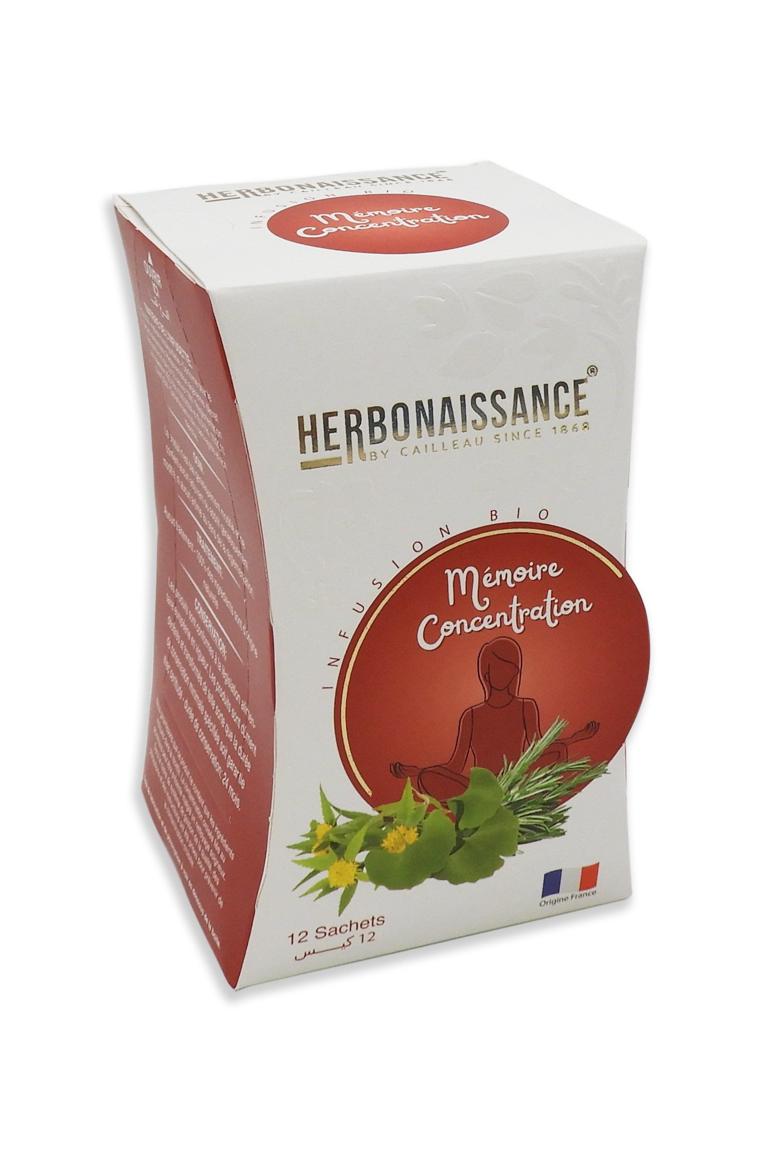 Herbonaissance Memoire et Concentration – Infusion focus