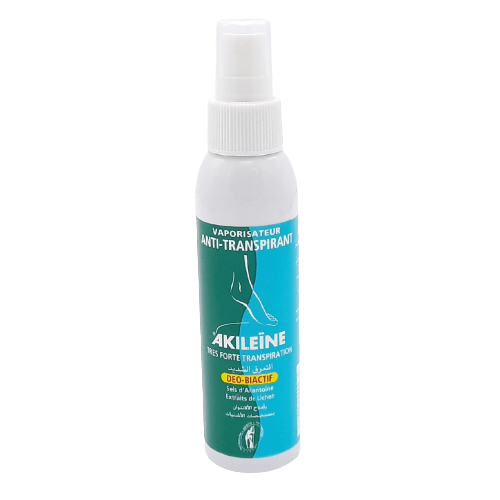 Spray Akileïne anti-transpirant pieds mauvaises odeurs et transpiration