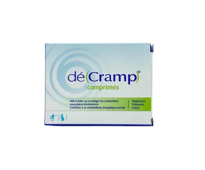 DéCramp Comprimés anti-crampes magnésium potassium Algérie
