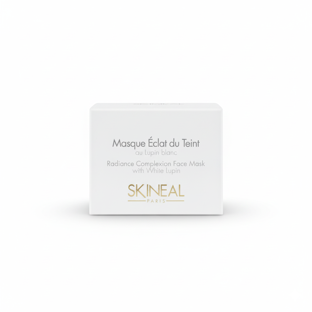 Masque éclat du teint Skineal Paris au lupin blanc Algérie revitalisant visage