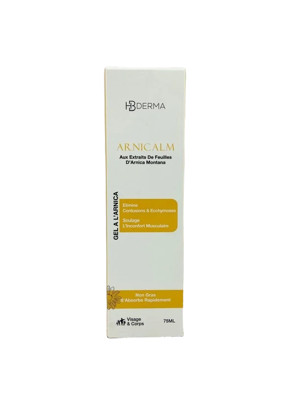 Gel à l'arnica Arnicalm HB Derma Algérie pour bleus et bosses