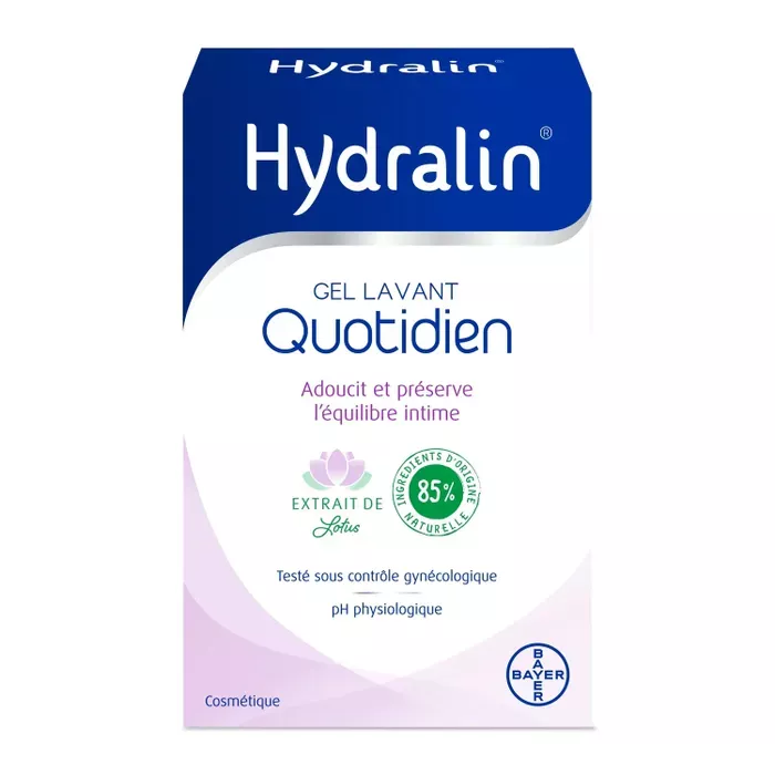 Flacon Gel Lavant Hydralin Quotidien 100ml toilette intime Algérie