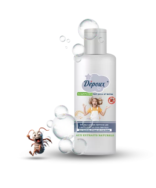 Shampoing anti-poux naturel Kalos Dépoux Algérie vinaigre et camomille