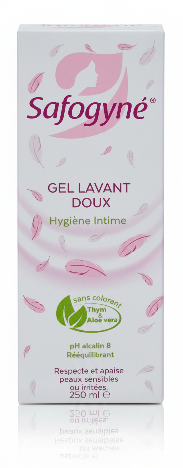 Gel lavant intime Safogyné Algérie au thym et aloe vera pH alcalin