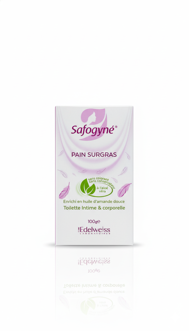 Savon pain surgras Safogyné Algérie pour toilette intime et corps