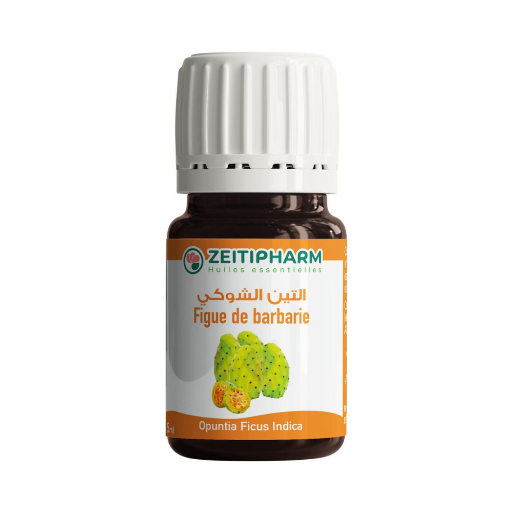 Flacon huile de pépins de figue de barbarie Zeitipharm Algérie anti-rides